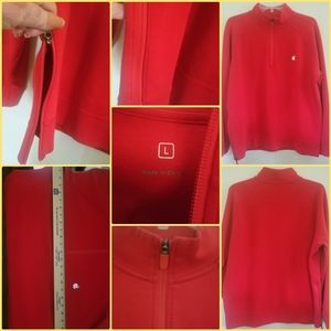 APPLE STORE EMPLOYEE 1/4 ZIP LONG SLEEVE PULLOVER JACKET EXCELLENT PRE-OWNED CON
